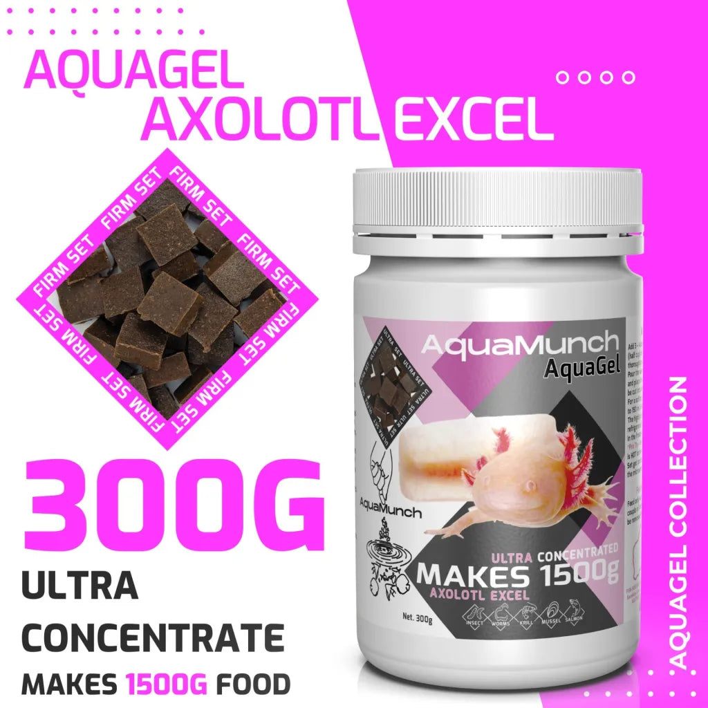 AquaMunch AquaGel Axolotl Excel