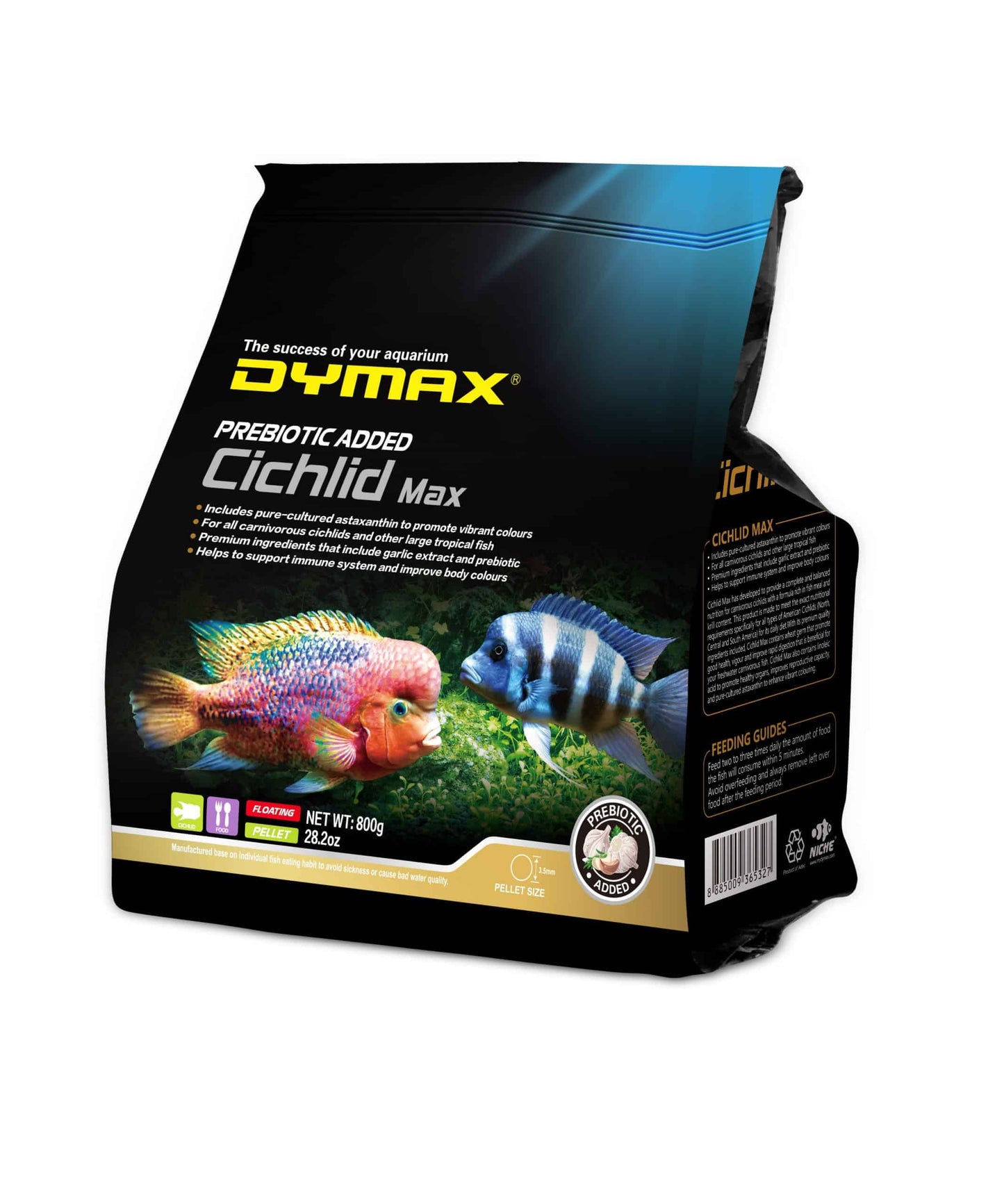 DYMAX Cichlid Max Floating Pellet (3mm)