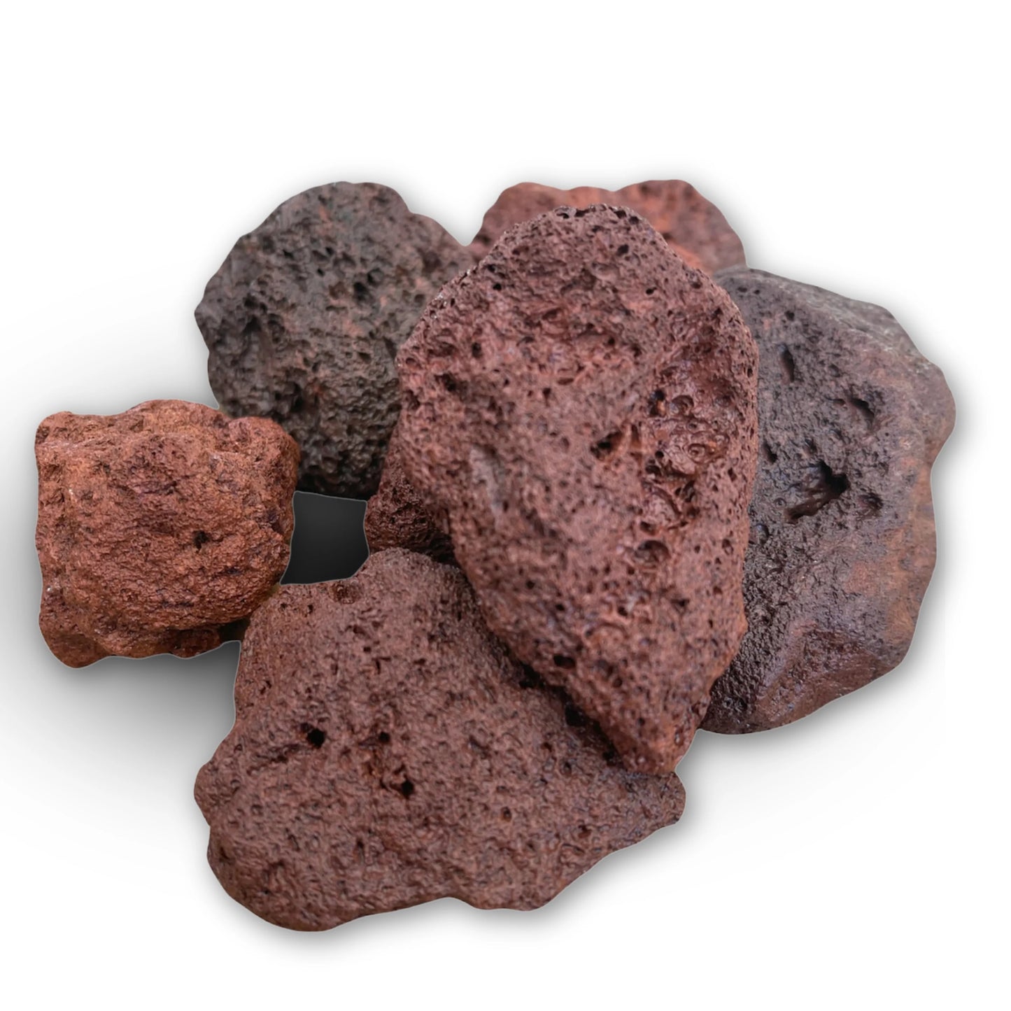 Red Lava Rock. 1kg