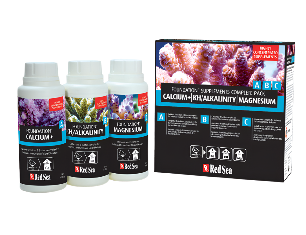 Red Sea Reef Foundation A/B/C - 3 Pack 250ml ea