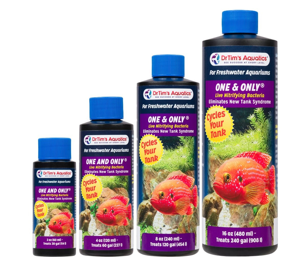 DrTim's Aquatics One & Only Nitrifying Bacteria for Freshwater Aquaria