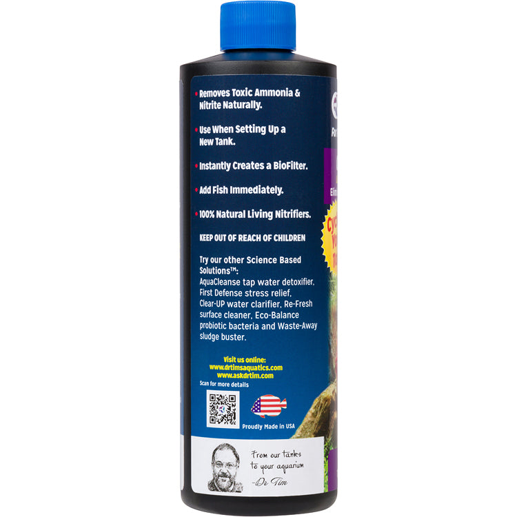 DrTim's Aquatics One & Only Nitrifying Bacteria for Freshwater Aquaria