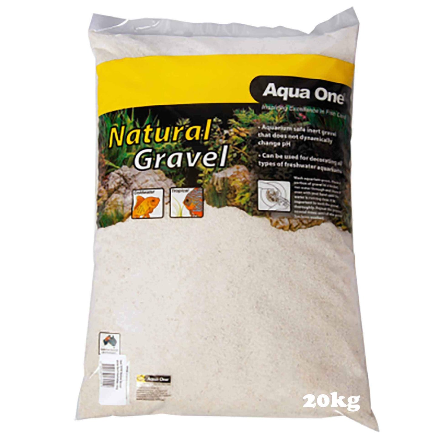 Aqua One Natural Gravel Australian White Sand
