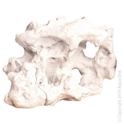 Aqua One White Marble Rock with Holes