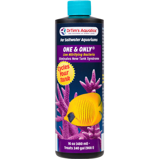 DrTim's Aquatics One & Only Nitrifying Bacteria for Saltwater Aquaria