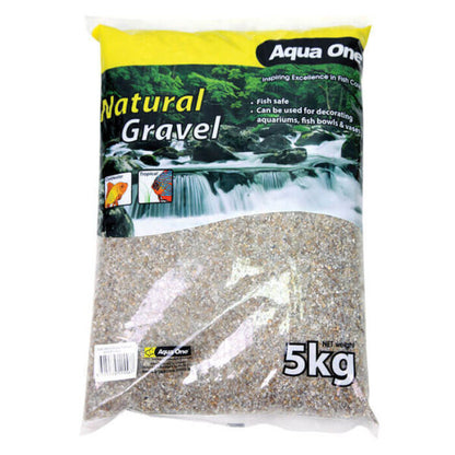 Aqua One Natural Gravel Gold Mix