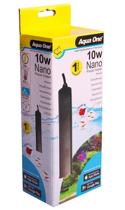 Aqua One Nano Plastic Preset Heater