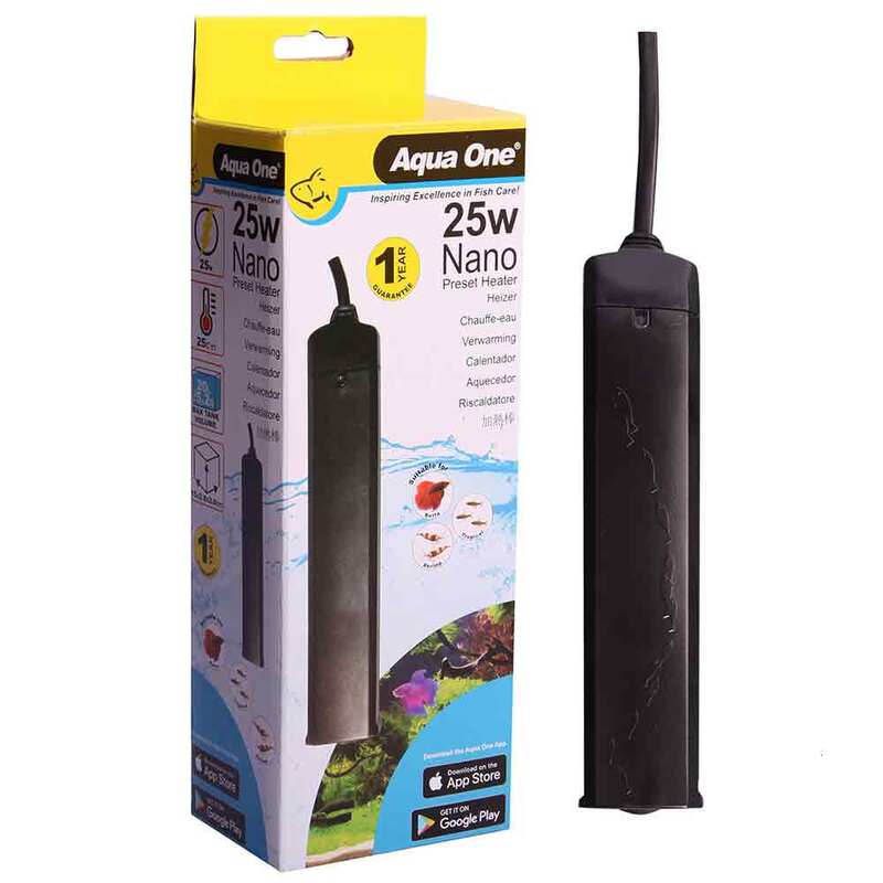 Aqua One Nano Plastic Preset Heater