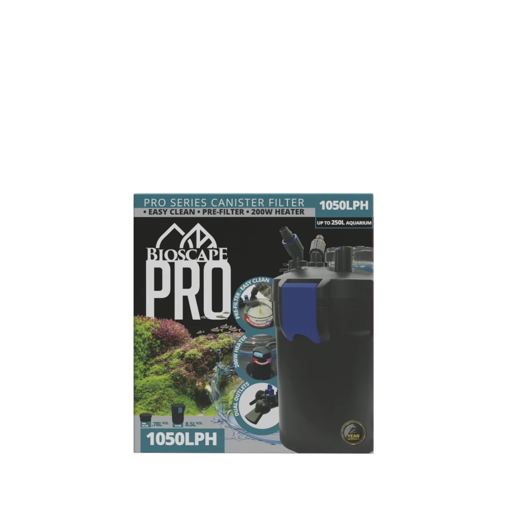 Bioscape PRO Easy Clean Canister with Heater 1050lph