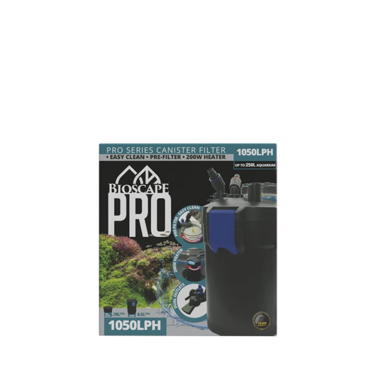 Bioscape PRO Easy Clean Canister with Heater 1050lph