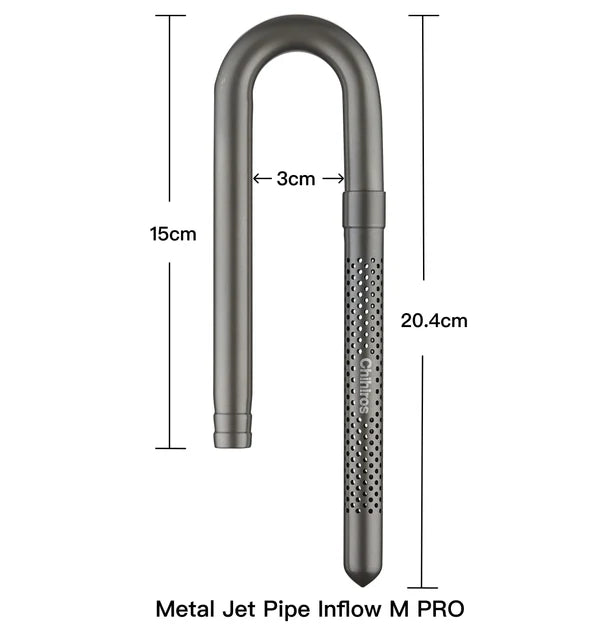 Chihiros Metal Inflow Outflow Pro Metal Jet Pipe Pro