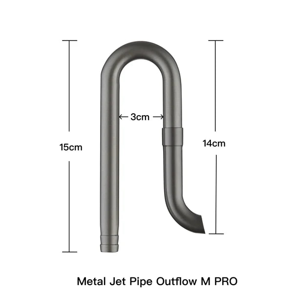 Chihiros Metal Inflow Outflow Pro Metal Jet Pipe Pro