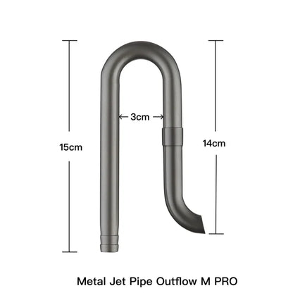 Chihiros Metal Inflow Outflow Pro Metal Jet Pipe Pro