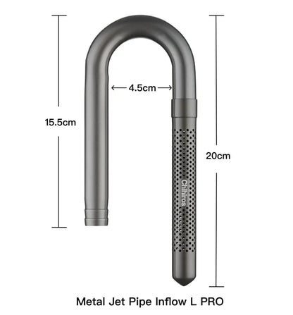 Chihiros Metal Inflow Outflow Pro Metal Jet Pipe Pro