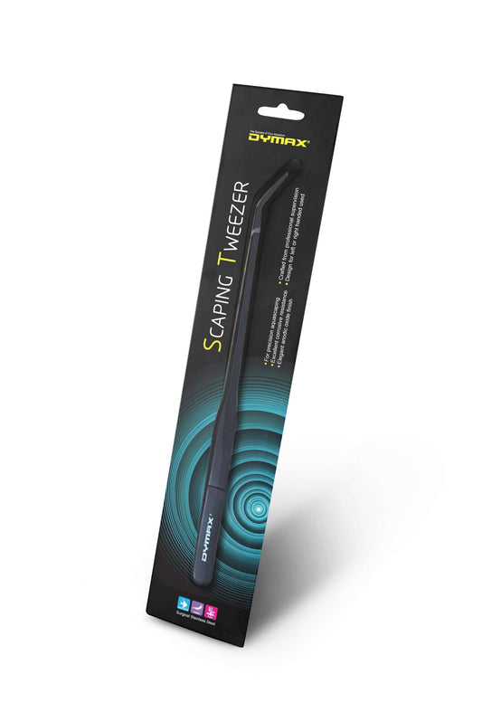 DYMAX Stainless Steel Tweezers - Contra Angle