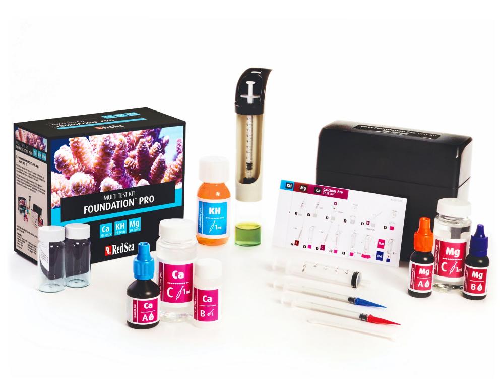 Red Sea Reef Foundation Pro Multi Testing Kit (Ca,Alk,Mg)