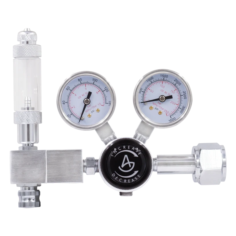 AquaLabs Pro Dual Stage CO2 Regulator