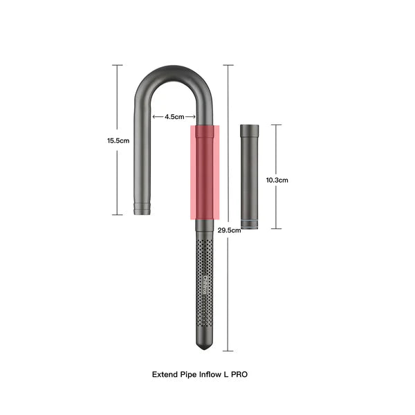Chihiros Metal Inflow Outflow Pro Metal Jet Pipe Pro