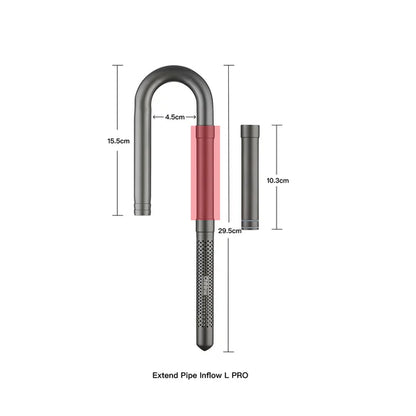 Chihiros Metal Inflow Outflow Pro Metal Jet Pipe Pro