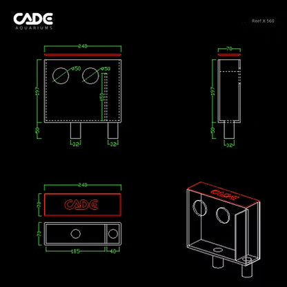 CADE Reef X 560 Expansion System