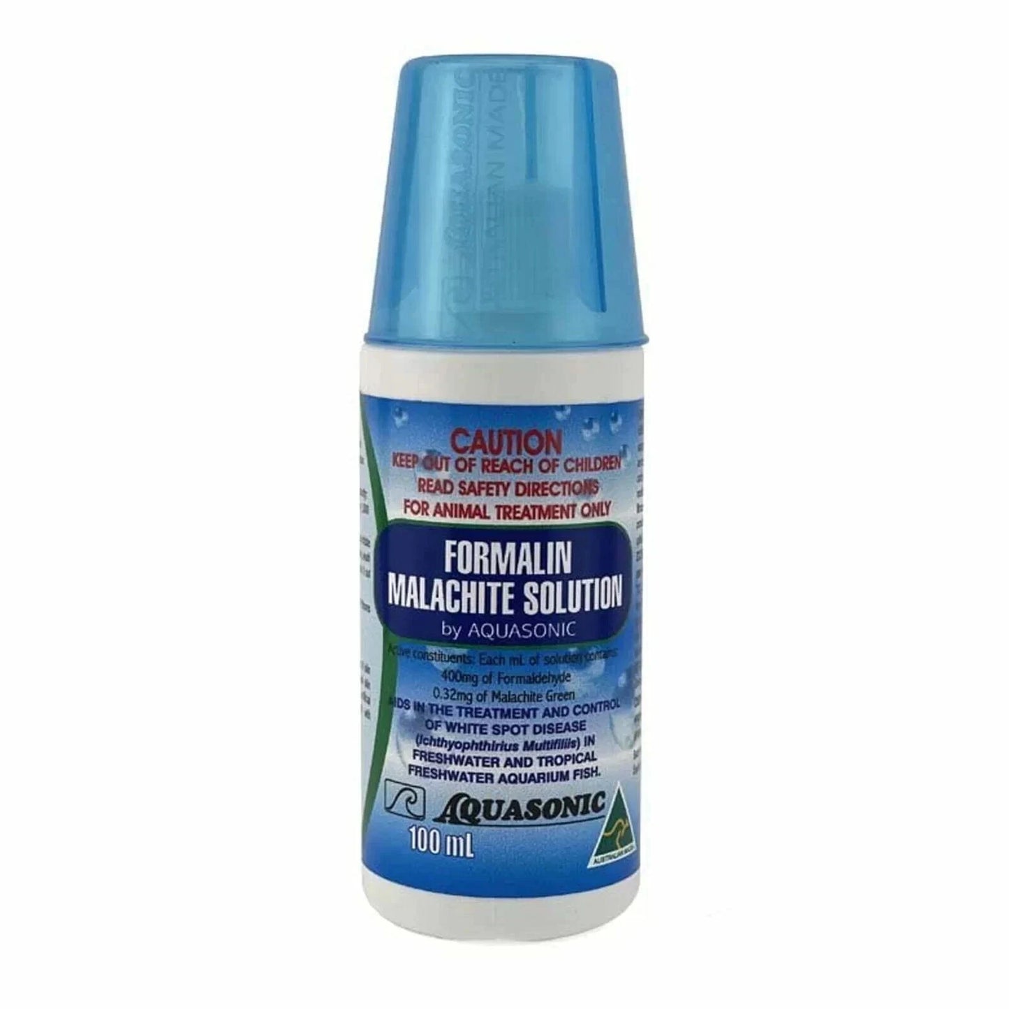 Aquasonic Formalin Malachite Solution