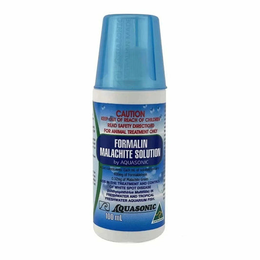 Aquasonic Formalin Malachite Solution